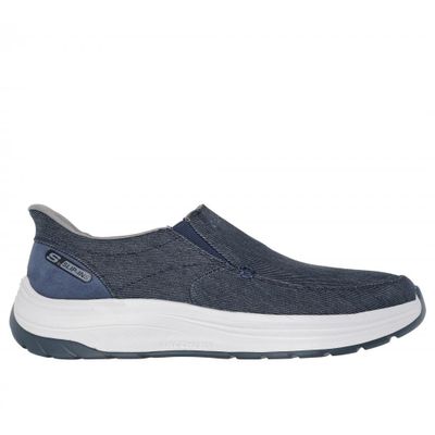 Zapato Hombre Decklan Azul Skechers