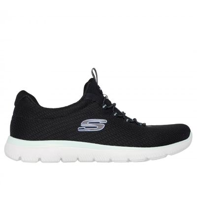 Zapatillas Mujer Summits Summer Blush Negro Skechers