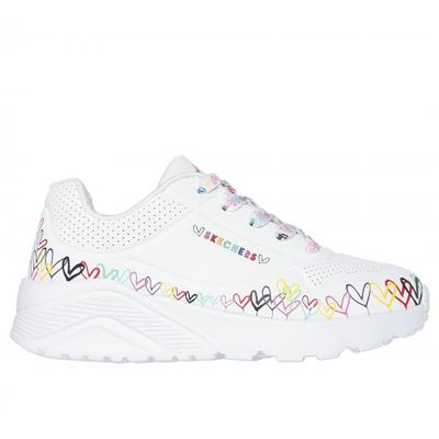 Imagen 1 del producto Zapatilla Niña Uno LiteHeart Daze Blanco Skechers