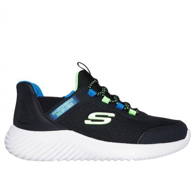 Zapatilla Niño Skechers Slip-ins: Bounder Negro
