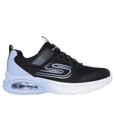 Zapatilla Niña Microspec Max Advance Fly 3 Negro Skechers