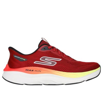 Zapatillas Hombre Slip-ins Max Run Rojo Skechers