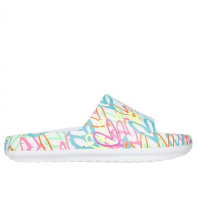 Imagen 2 del producto Sandalias Niña Horizon 228 Heart Mural Blanco Skechers