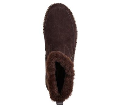 Imagen 2 del producto Botines Mujer Wilshire Blvd Fresh Zip Café oscuro Skechers