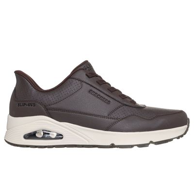 Zapatillas Hombre Slip-ins Uno Banksia Luxe Café O Skechers