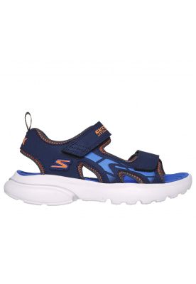 Sandalia Niño Razor Splash Azul NNV Skechers