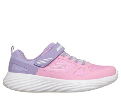 Zapatillas Niña Go Run 400 V2 Trace Track Rosado Skechers