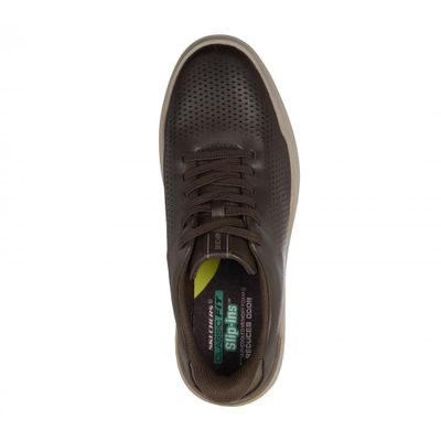 Imagen 2 del producto Zapatilla Hombre Owen Café Chocolate Skechers