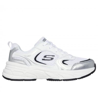 Zapatillas Niña Retro-Graph Blanco WSL Skechers