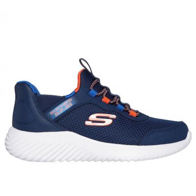 Zapatilla Niño Skechers Slip-ins: Bounder Azul