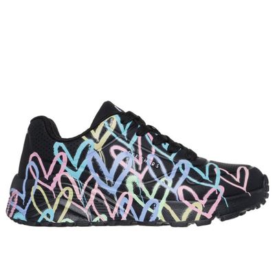 Zapatillas Niña Uno Lite Spread The Love Púrpura Skechers