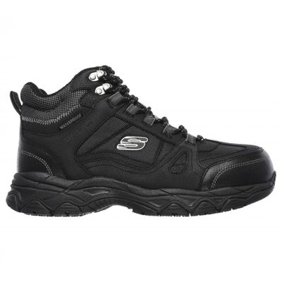 Zapato Hombre Work Ledom Negro ST Skechers