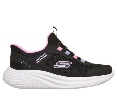 Zapatillas Niña Slip-ins Bounder Pro Negro Skechers