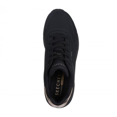 Imagen 2 del producto Zapatilla Mujer Uno Wedge Hi Steps Negro Skechers