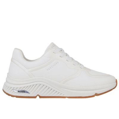 Zapatillas Mujer Arch Fit S-miles Blanco Skechers