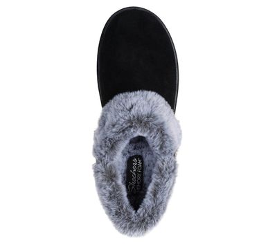 Imagen 2 del producto Pantuflas Mujer Cozy Campfire French Toast 2 Negro Skechers