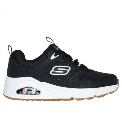 Zapatilla Niño Uno Retro-Groove Negro Skechers