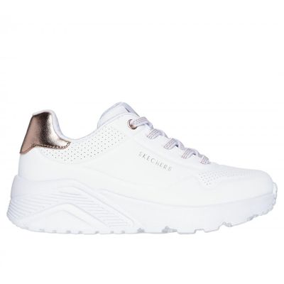Zapatilla Niña Uno LiteMetallic Mode Blanco Skechers