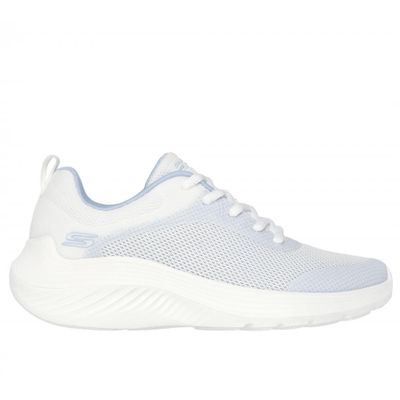 Zapatilla Mujer Bobs Squad Waves Gris Skechers