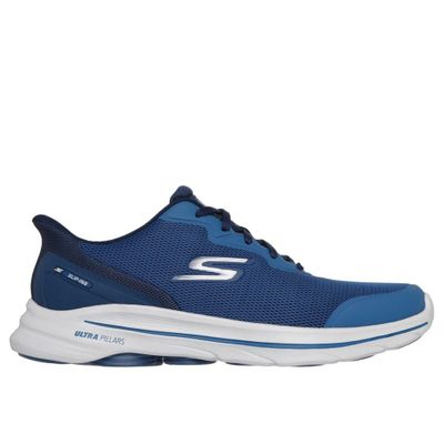 Zapatillas Hombre Go Walk 8 Ean Azul Skechers