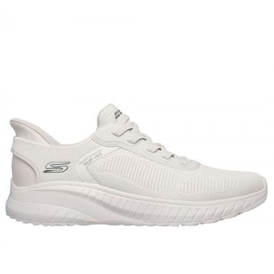 Zapatilla Hombre Slipins BobsSquadChaos Solid Beige Skechers