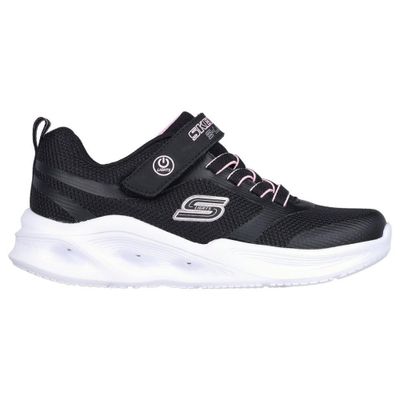 Zapatillas Niña Sola Glow Negro BL Skechers