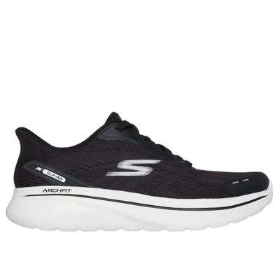 Zapatilla Hombre Go Walk Arch Fit N-Joy Negro BKW Skechers