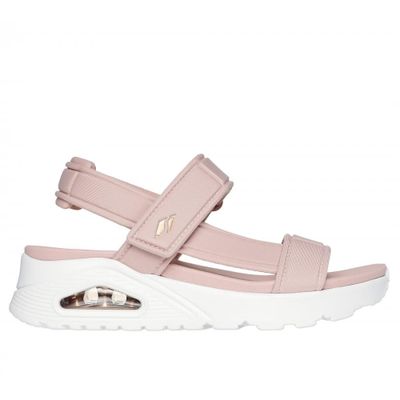 Sandalia Mujer Uno Summer Stand2 Rosado Skechers