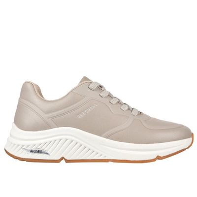 Zapatillas Mujer Arch Fit S-miles Beige Skechers