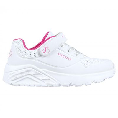 Zapatilla Niña Uno Lite Blanca Skechers