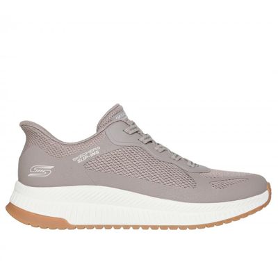Zapatilla Mujer Bobs Squad 4 Beige Skechers