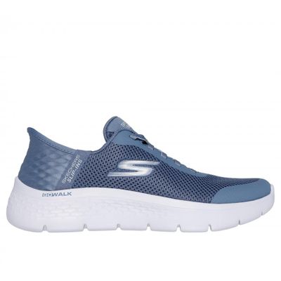 Zapatilla Mujer Go Walk Flex Grand Entry Azul Skechers