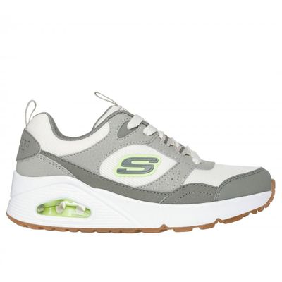 Zapatilla Niño Uno RetroGroove Verde Skechers