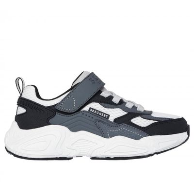 Zapatillas Niño Mega-Craft 4K Gris BK Skechers