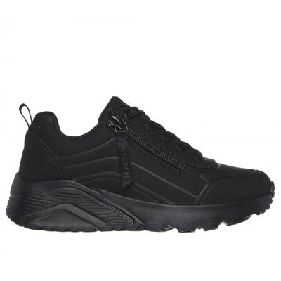 Zapatilla Niña Uno Lite Easy Zip Negro Skechers A