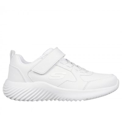Zapatilla Niño Bounder Power Study Blanco Skechers