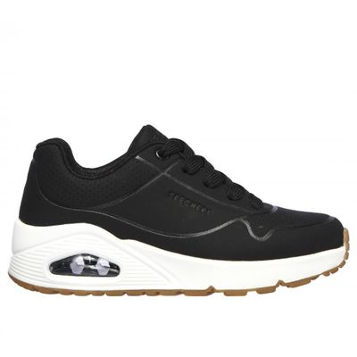 Zapatillas Niño Uno Stand On Air L Negro Skechers