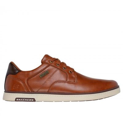 Zapato Hombre Haney Ritter Café Skechers