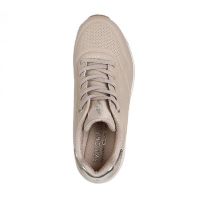 Imagen 2 del producto Zapatilla Mujer Uno Shimmer Away Beige Skechers A