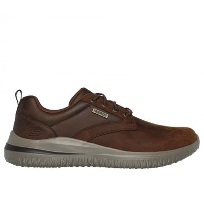 Zapato Hombre Delson 3.0 Glavine Café B Skechers