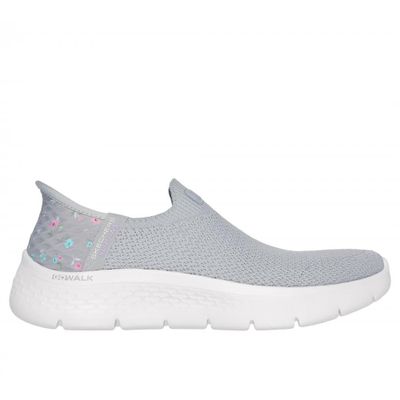 Zapatilla Mujer Go Walk Flex Sunset Rose Gris Skechers