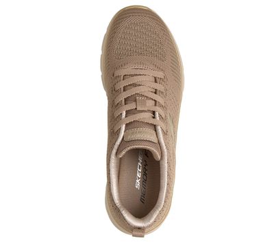 Imagen 2 del producto Zapatillas Mujer Fashion Fit 2.0 Beige Skechers