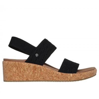 Sandalia Mujer Arch Fit Beverlee Mesh On You Negro Skechers