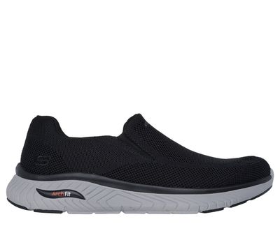 Zapatillas Hombre Arch Fit Crosser Locke Negro Skechers