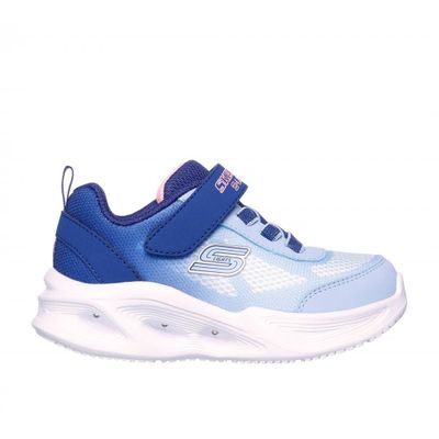 Zapatilla Niña Skechers Sola Glow Ombr Deluxe Azul Skechers