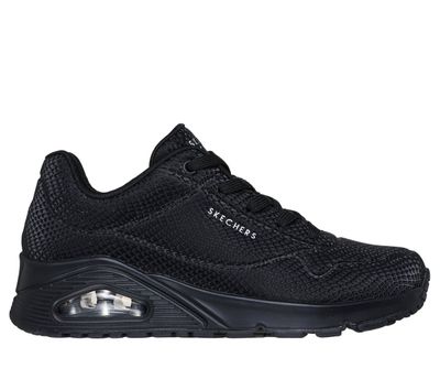Zapatillas Mujer Uno Shiny Scale Negro Skechers