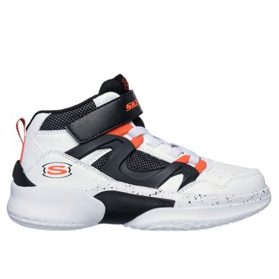 Zapatillas Niño Skx Court Hype HooperHero Blanco Skechers