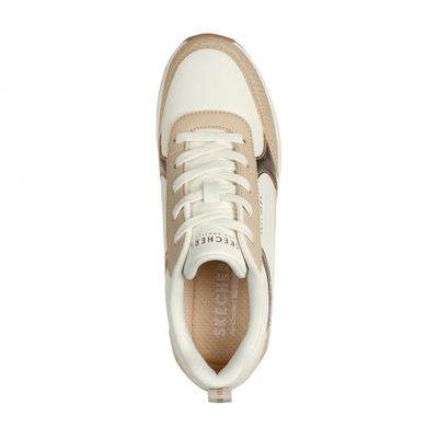 Imagen 2 del producto Zapatilla Mujer Billion 2 Mid Lace Up Beige Skechers