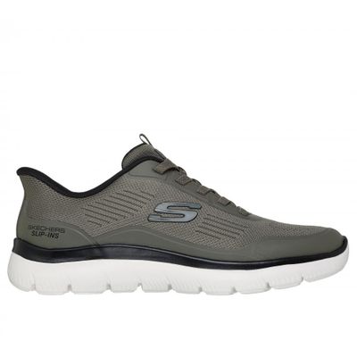 Zapatillas Hombre Slip-ins Summits W Verde Skechers