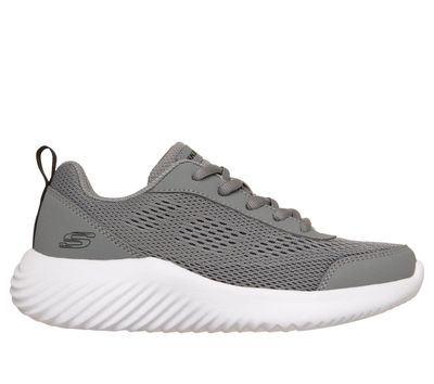Zapatillas Niño Bounder Gris Skechers
